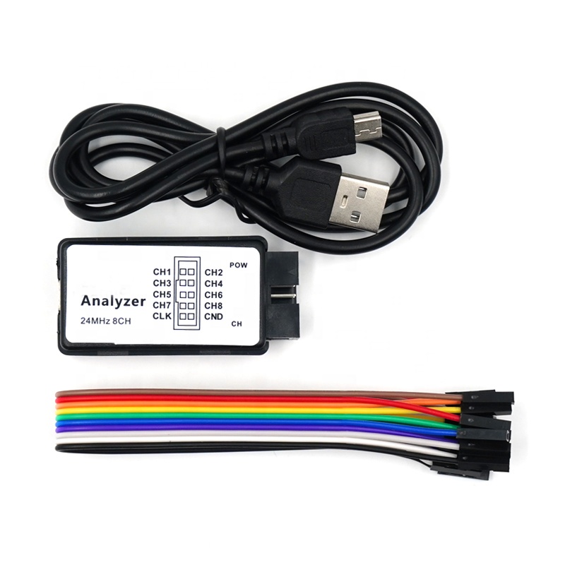 USB логический анализатор 24 МГц 8 каналов 24 м/секунды логический анализатор отладчик для ARM FPGA Logic 24M 8C