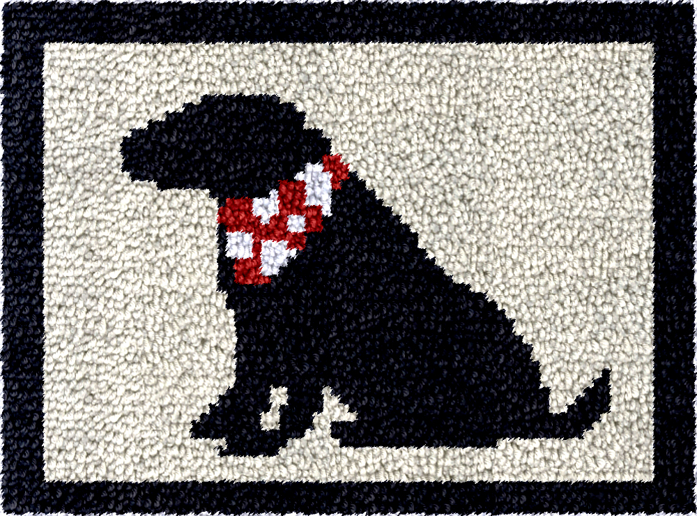 Custom Dog Latch Hook Kit