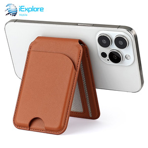 iExplore N52 Supporto Magnetico per Telefono con Portafoglio, Rotazione a 360°, Custodia in PU con 10 Slot per Carte, Compatibile con <span class=keywords><strong>iPhone</strong></span> 17 Pro Max - Product Image 4