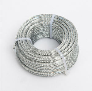 <span class=keywords><strong>Cable</strong></span> <span class=keywords><strong>de</strong></span> <span class=keywords><strong>Acero</strong></span> Galvanizado <span class=keywords><strong>de</strong></span> Alto Carbono ASTM AISI para Construcción, 2.5mm 7x7, <span class=keywords><strong>Cable</strong></span> <span class=keywords><strong>Trenzado</strong></span> para Soldadura Q235 - Product Image 2