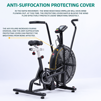 Vélo de fitness d'intérieur commercial FRS avec moniteur de résistance pour salle de sport et équipement de fitness à domicile