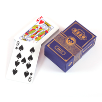 Cartes à jouer personnalisées avec logo, promotion d'entreprise, cartes de poker en papier durable