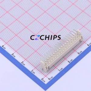 HC-PHD-2*18AW Wire-to-Board Pin Header Bent Lead Through Hole,P=2mm Connector 2x18P 2mm Right Angle Insert PHD - Product Image 2