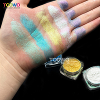 Pigment nacré de qualité cosmétique de la série Chameleon, poudre de mica en verre borosilicate pour fard à paupières, visage et gloss à lèvres