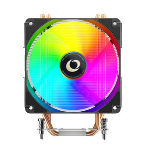 Enfriador de CPU de 120 mm con Ventilador ARGB PWM, 4 Tubos de Calor, Disipador de Calor por Aire, Rodamiento Fluido, Silencioso (20dBA), 75CFM, para PC Gaming, Ventilador RGB PWM - Product Image 5