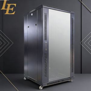 Gabinete de Servidor de Acero de 19 Pulgadas, 600*600 mm, 25U, para Montaje en Piso, con Puerta Metálica - Product Image 1