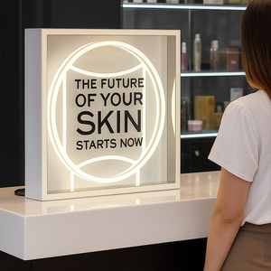 Dẫn linh hoạt phát sáng Hộp ánh sáng-Trường hợp Acrylic trong suốt, lý tưởng cho các cửa hàng thương mại signage & hiển thị - Product Image 6