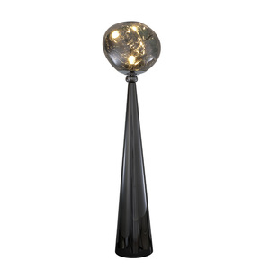 Lámpara <span class=keywords><strong>de</strong></span> <span class=keywords><strong>Pie</strong></span> Tom Dixon Lava, Lámpara LED <span class=keywords><strong>de</strong></span> Hierro con Altura Ajustable, Diseño Minimalista para Sala <span class=keywords><strong>de</strong></span> Estar, Sofá y Estudio - Product Image 1