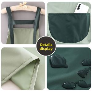 Best Disposable PVC Bib Sleeveless <b>Apron</b> <b>Waterproof</b> Oil-Proof Breathable Anti-Fouling Kitchen Cosy SanitaryBrand Workwear - Product Image 2