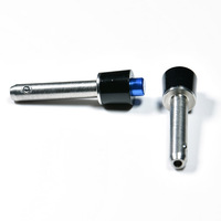 Goupille à dégagement rapide en acier inoxydable 304 M10 M12, oxyde bleu, bouton cylindrique, pour l'industrie des moules et des matrices et le moulage par injection