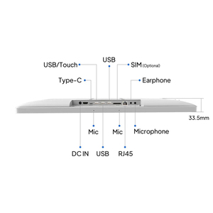 Vertical21.5 <b>Inch</b> <b>Tablet</b> 1920*1080 Incell Screen RK3588 4+32G RK3566 2+16G Desktop POE <b>Android</b> Desktop <b>Android</b> <b>Tablet</b> - Product Image 3