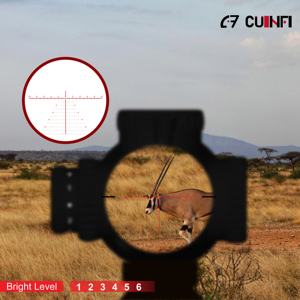Cuinfi Hurricane 5-25X56IR FFP Jagdzielfernrohr Aluminiumlegierung Japanisches ED-Glas Zero-Stop 6-Stufen-Beleuchtung Mehrfach Vergütet - Product Image 4