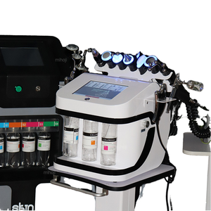 Mới cập nhật 10-in-1 Hydra dermabrasion máy trên khuôn mặt + Oxy máy bay phản lực vỏ đa chức năng chăm sóc da cho dưỡng ẩm môi chúng tôi cắm - Product Image 3