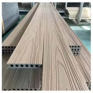 Antiscivolo 3d struttura in legno goffratura Wpc ponte cavo goffratura profonda pannello di Decking composito per piscina pavimento o terrazza - Product Image 5