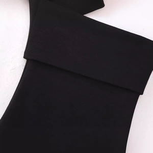 2024 primavera y verano nuevo temperamento moda cuello en el pecho <span class=keywords><strong>flecos</strong></span> negro <span class=keywords><strong>Chaleco</strong></span> Corto mujeres abrigo pecho Top - Product Image 2