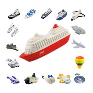 Pelota Antiestrés de Barco Crucero para Niños, Juguete Promocional de Espuma de PU con Logotipo Personalizado para Aliviar la Ansiedad - Product Image 2