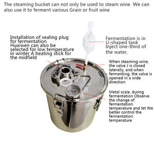 Distillatore domestico 70L distillatore di vino alla frutta gin distillato <span class=keywords><strong>a</strong></span> <span class=keywords><strong>casa</strong></span> - Product Image 4