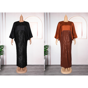 <span class=keywords><strong>H</strong></span> & D African Fashions <span class=keywords><strong>Vestidos</strong></span> Fo Robe Lentejuelas Ropa de <span class=keywords><strong>mujer</strong></span> de gran tamaño Vestido largo - Product Image 4