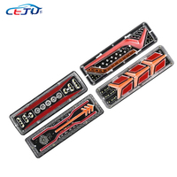 1 pièce 12V dynamique LED voiture camion feu arrière remorque feu arrière frein clignotant lampe tracteur arrière camion Bus campeurs caravanes