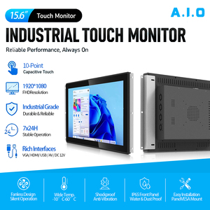 PC Industrial de Marco Abierto de 7 a 32 Pulgadas, Pantalla Táctil Capacitiva Integrada, Kiosco Todo en Uno, Máquina Expendedora de Autoservicio, IP65, 10 Puntos Táctiles - Product Image 1