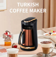 Machine à café électrique portable certifiée par brevet, machine à café individuelle, cafetière turque en acier inoxydable 304