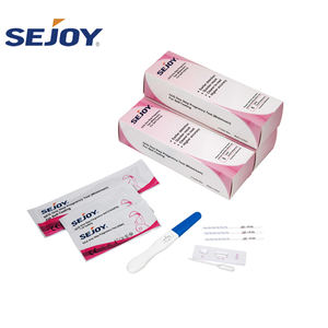 세조이 CE/510k 임신 테스트 카세트 테스트 드 Grossesse <span class=keywords><strong>Hcg</strong></span> 임신 테스트 중간 스트림 - Product Image 5