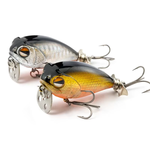LUSHAZER Crankbait eliche esche <span class=keywords><strong>da</strong></span> pesca pesciolini galleggianti Minnow55mm 10g esche <span class=keywords><strong>da</strong></span> pesca per <span class=keywords><strong>trota</strong></span> spigola esche dure <span class=keywords><strong>artificiali</strong></span> - Product Image 1