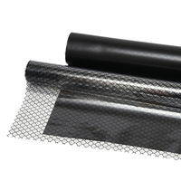 Rideau en grille PVC antistatique ESD transparent, anti-poussière, anti-huile, isolant thermique pour salle blanche et usage industriel