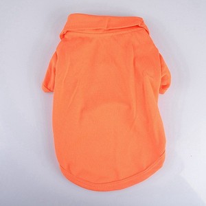 Camiseta de Algodón de Color Sólido para Perro, Ropa Transpirable de Verano para Mascotas, Estilo Casual, Lavable a Máquina - Product Image 6