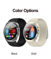 Reloj Inteligente 2026 S291 con Bomba de Aire, Airbag, Presión Arterial, Pantalla AMOLED de 1.43'', ECG, SpO2, SOS, Detección de Caídas, para Adultos Mayores
