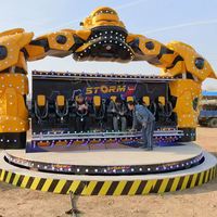 Mechanischer King Kong Stahl-Outdoor-Kinder-Vergnügungsanlage Hersteller von kleinen Reihen-Sitzgeräten für Vergnügungsparks 2