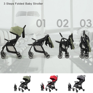 Passeggino pieghevole leggero da viaggio sedile reclinabile per bambini - Product Image 3
