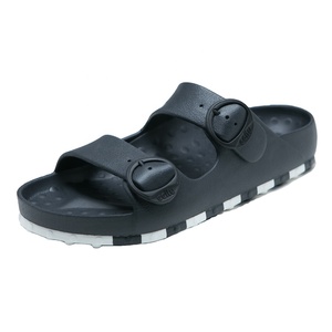 Oem Custom Eco Friendly Slides Footwear Vegan Anti Lightweight Ergonomic Open Toe Home Leisure <b>Slippers</b> Jg01 - Product Image 1