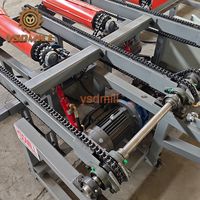 Système de convoyeur à rouleaux pour scierie à ruban verticale automatique pour le travail du bois