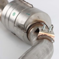 Filtro antiparticolato Diesel ad alte prestazioni DPF tubo di scarico catalitico a tre vie per autobus Diesel