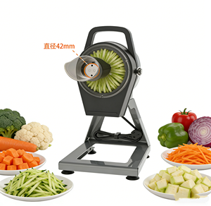 Machine à <span class=keywords><strong>découper</strong></span> <span class=keywords><strong>les</strong></span> <span class=keywords><strong>légumes</strong></span> semi-automatique la plus vendue <span class=keywords><strong>pour</strong></span> cuisine commerciale, idéale <span class=keywords><strong>pour</strong></span> hacher <span class=keywords><strong>les</strong></span> pommes de terre, le gingembre et <span class=keywords><strong>les</strong></span> <span class=keywords><strong>légumes</strong></span> en tranches - Product Image 1