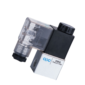 Composant pneumatique Série 2V Deux positions Deux ports G1/8 ''G1/4'' Taille 12V/220V/110V/24V Outils pneumatiques Électrovanne 2V - Product Image 4