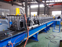Machine de formage à froid de profilés en acier en forme de C certifiée ISO, machine de formage à froid rapide