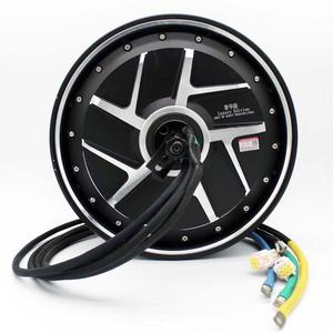 มอเตอร์ฮับกำลังสูง 8KW ซีรีส์ 13 นิ้ว แบบปรับแต่งได้ BLDC สำหรับมอเตอร์ไซค์ มอเตอร์ฮับขอบล้อเปล่า 13 นิ้ว - Product Image 5