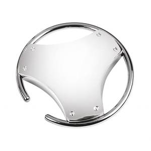 Llavero Metálico con Diseño Circular y Acabado Pulido - Product Image 2