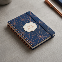 Carnet de planification quotidienne personnalisé à spirale, couverture rigide, journal d'entraînement professionnel, organisateur, cahier d'exercices scolaire