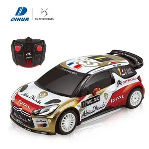 1:16 Escala 2.4G RC Racing Toy Oficial Licenciado Citroen DS 3 WRC Rally Controle Remoto Modelo de Carro Veículo Passatempo RC Carro para o Presente