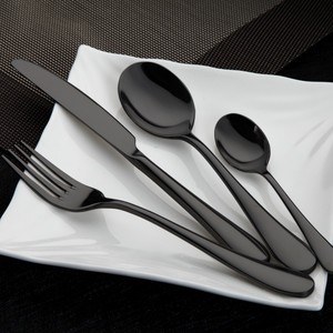De alta calidad de acabado de espejo cubiertos calidad 18/0 Tailandia 24 piezas tenedores y cucharas para niños - Product Image 3
