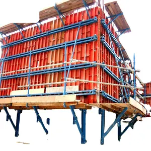 Bảng điều khiển ván khuôn thép thiết kế hiện đại cho cột tròn bê tông hoặc cột tường phẳng - Product Image 1