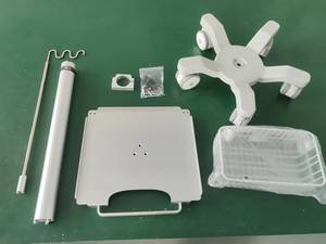 Chariot médical en acier inoxydable pour hôpital, chariot mobile, type chariot pour appareil ECG/EKG - Product Image 3