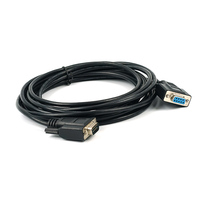 Cable serie convertidor hembra FTDI USB 2,0 a RS 232 DB9 con chip abierto FT232 RL para computadoras personales
