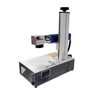 Sợi Laser đánh dấu xách tay nhỏ Máy tính để bàn đánh dấu máy