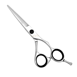 Tijeras Profesionales para Cortar Cabello de 5.5 Pulgadas, Afiladas como una Navaja, con Hoja de Acero Inoxidable y Mango de Acero para Hombres, Mujeres y Niños - Product Image 1