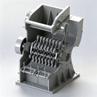 Concasseur à marteaux robuste pour la recyclage du sable, équipement de broyage de sable de fonderie, machine de broyage à marteaux pour la réutilisation du sable
