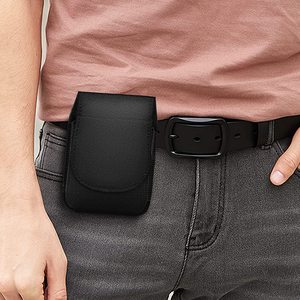 Custodia in Nylon verticale per <span class=keywords><strong>CAT</strong></span> S22 Flip Phone/Sonim XP3 Plus XP3900/XP3Plus 5G X320/Siyata SD7 - Product Image 6